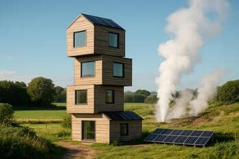 Stack of quiet crates ready for a short ride
