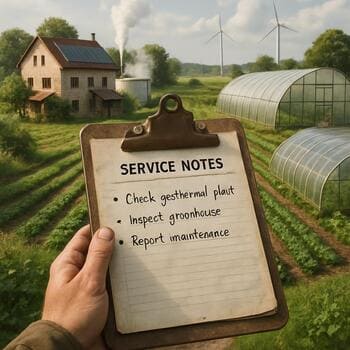 Service pass with clipped notes